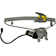 741-608 Rear, Driver Side OE Solutions Series Power Window Regulator, With Motor