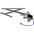 741-621 Front, Passenger Side OE Solutions Series Power Window Regulator, With Motor