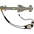 741-627 Front, Passenger Side OE Solutions Series Power Window Regulator, With Motor