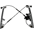 2000 Chevrolet Silverado 2500 - Front, Driver Side Power Window Regulator, With Motor, OE Solutions Series