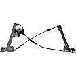 741-645 Front, Passenger Side OE Solutions Series Power Window Regulator, With Motor