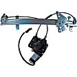 741-649 Front, Driver Side OE Solutions Series Power Window Regulator, With Motor
