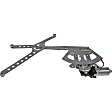 741-654 Front, Passenger Side OE Solutions Series Power Window Regulator, With Motor