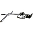 741-655 Front, Driver Side OE Solutions Series Power Window Regulator, With Motor