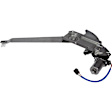 741-674 Front, Driver Side OE Solutions Series Power Window Regulator, With Motor