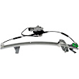 741-679 Rear, Driver Side OE Solutions Series Power Window Regulator, With Motor