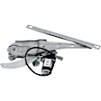 741-698 Rear, Driver Side OE Solutions Series Power Window Regulator, With Motor