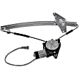 741-706 Front, Driver Side OE Solutions Series Power Window Regulator, With Motor