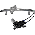 741-709 Rear, Passenger Side OE Solutions Series Power Window Regulator, With Motor