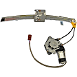 741-711 Rear, Driver Side OE Solutions Series Power Window Regulator, With Motor