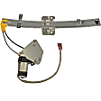 741-711 Rear, Driver Side OE Solutions Series Power Window Regulator, With Motor