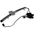 741-711 Rear, Driver Side OE Solutions Series Power Window Regulator, With Motor
