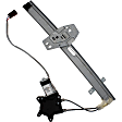 741-711 Rear, Driver Side OE Solutions Series Power Window Regulator, With Motor