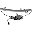 741-722 Front, Passenger Side OE Solutions Series Power Window Regulator, With Motor