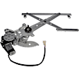 741-730 Rear, Driver Side OE Solutions Series Power Window Regulator, With Motor