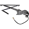 741-730 Rear, Driver Side OE Solutions Series Power Window Regulator, With Motor