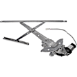 741-732 Sedan Front, Passenger Side OE Solutions Series Power Window Regulator, With Motor