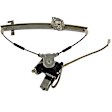 741-740 Front, Driver Side OE Solutions Series Power Window Regulator, With Motor