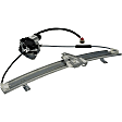 741-742 Sedan Front, Driver Side OE Solutions Series Power Window Regulator, With Motor