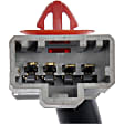 741-742 Sedan Front, Driver Side OE Solutions Series Power Window Regulator, With Motor