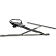 741-760 Coupe Front, Driver Side OE Solutions Series Power Window Regulator, With Motor