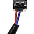 741-760 Coupe Front, Driver Side OE Solutions Series Power Window Regulator, With Motor