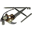 741-763 Sedan Front, Driver Side OE Solutions Series Power Window Regulator, With Motor