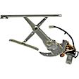 741-763 Sedan Front, Driver Side OE Solutions Series Power Window Regulator, With Motor