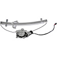 741-780 Front, Driver Side OE Solutions Series Power Window Regulator, With Motor