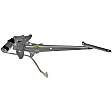 741-789 Front, Passenger Side OE Solutions Series Power Window Regulator, With Motor
