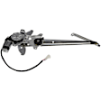 741-790 Front, Driver Side OE Solutions Series Power Window Regulator, With Motor