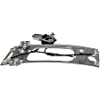 741-809 Front, Passenger Side OE Solutions Series Power Window Regulator, With Motor