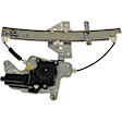 741-816 Rear, Driver Side OE Solutions Series Power Window Regulator, With Motor