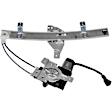 741-837 Rear, Passenger Side OE Solutions Series Power Window Regulator, With Motor
