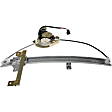 741-843 Front, Passenger Side OE Solutions Series Power Window Regulator, With Motor