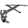 2004 Ford Freestar - Front, Passenger Side Power Window Regulator, With Motor, OE Solutions Series