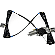 741-876 Front, Driver Side OE Solutions Series Power Window Regulator, With Motor