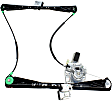 741-876 Front, Driver Side OE Solutions Series Power Window Regulator, With Motor