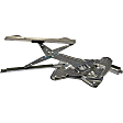 741-881 Front, Passenger Side OE Solutions Series Power Window Regulator, With Motor