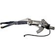 741-887 Front, Passenger Side OE Solutions Series Power Window Regulator, With Motor