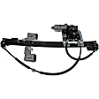 741-893 Rear, Passenger Side OE Solutions Series Power Window Regulator, With Motor