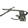 741-896 Front, Driver Side OE Solutions Series Power Window Regulator, With Motor