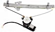 741-978 Front, Driver Side OE Solutions Series Power Window Regulator, With Motor