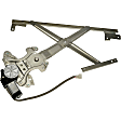 741-982 Front, Driver Side OE Solutions Series Power Window Regulator, With Motor