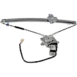 741-992 Front, Driver Side OE Solutions Series Power Window Regulator, With Motor