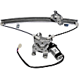 741-998 Rear, Driver Side OE Solutions Series Power Window Regulator, With Motor