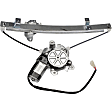 741-998 Rear, Driver Side OE Solutions Series Power Window Regulator, With Motor