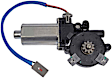 742-181 Rear, Passenger Side Window Motor, New, OE Solutions Series