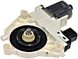 742-424 Front, Driver Side Window Motor, OE Solutions Series