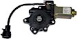 742-498 Front, Driver Side Window Motor, OE Solutions Series